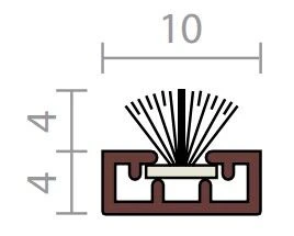 Raven RP69 Door Perimeter Seal - Available in Various Sizes - Image 2