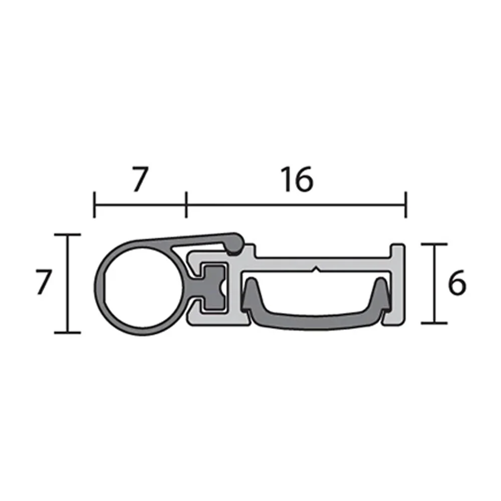 Raven RP78HSI Door Perimeter Seals - Available in Various Sizes - Image 2