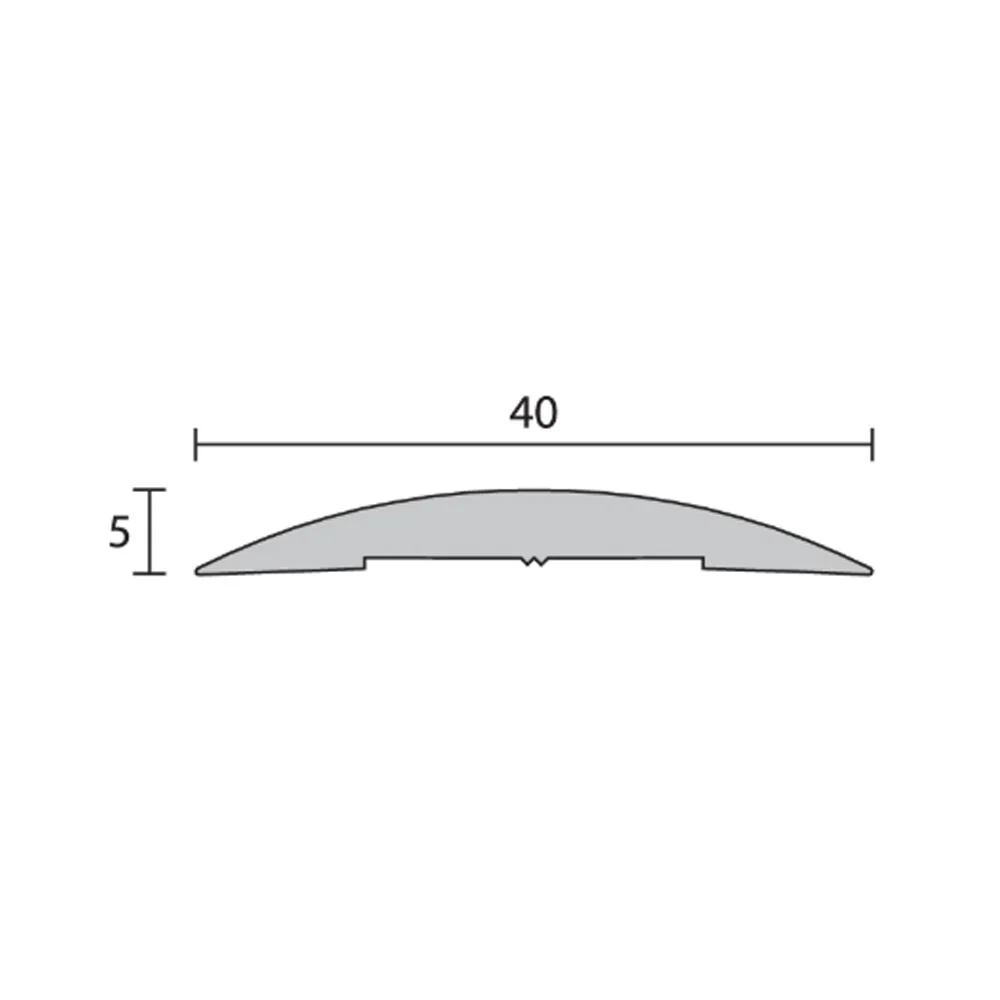 Raven RP82 Low Profile Threshold Plate 1000mm Bronze Anodised A82B1000