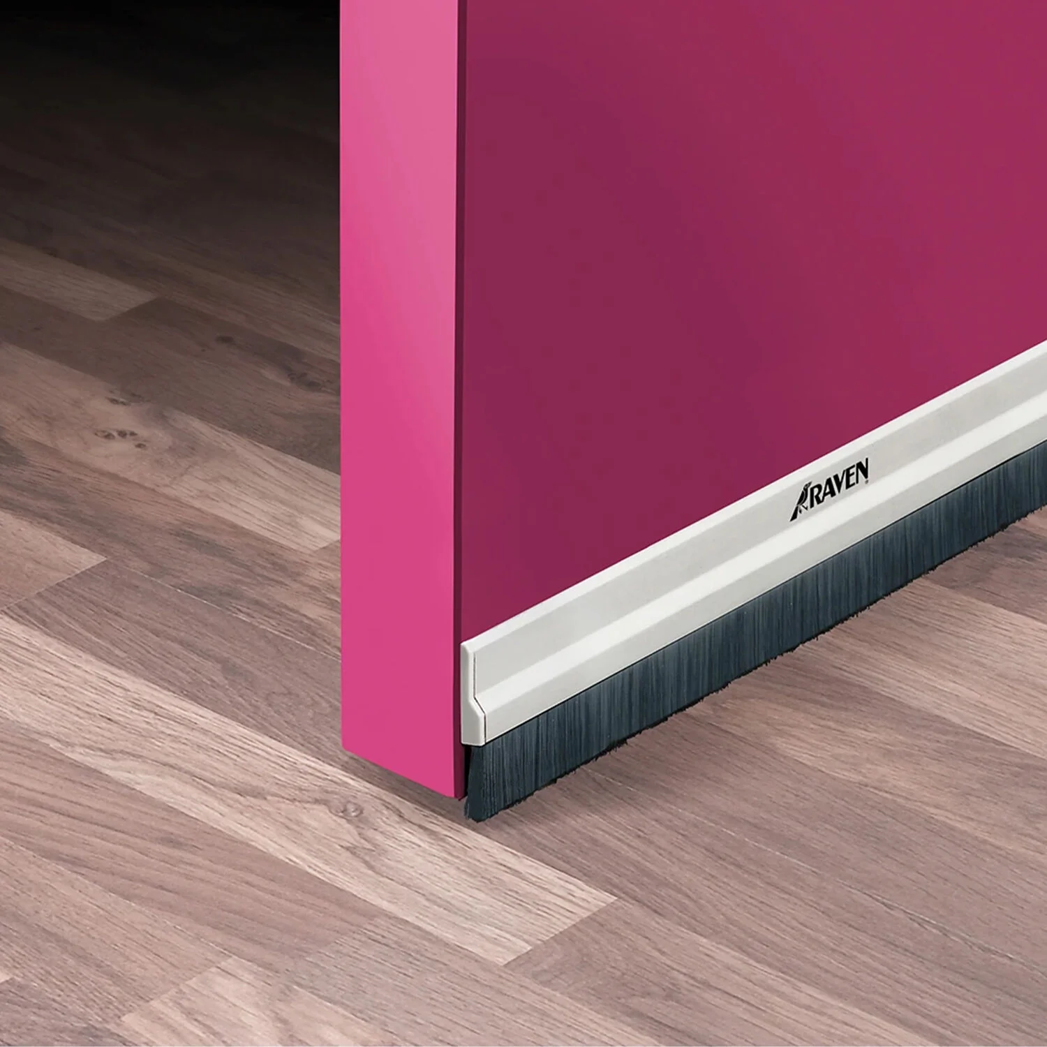 Raven RP83 Brush Strip Door Seal 920mm White R83W - Image 2