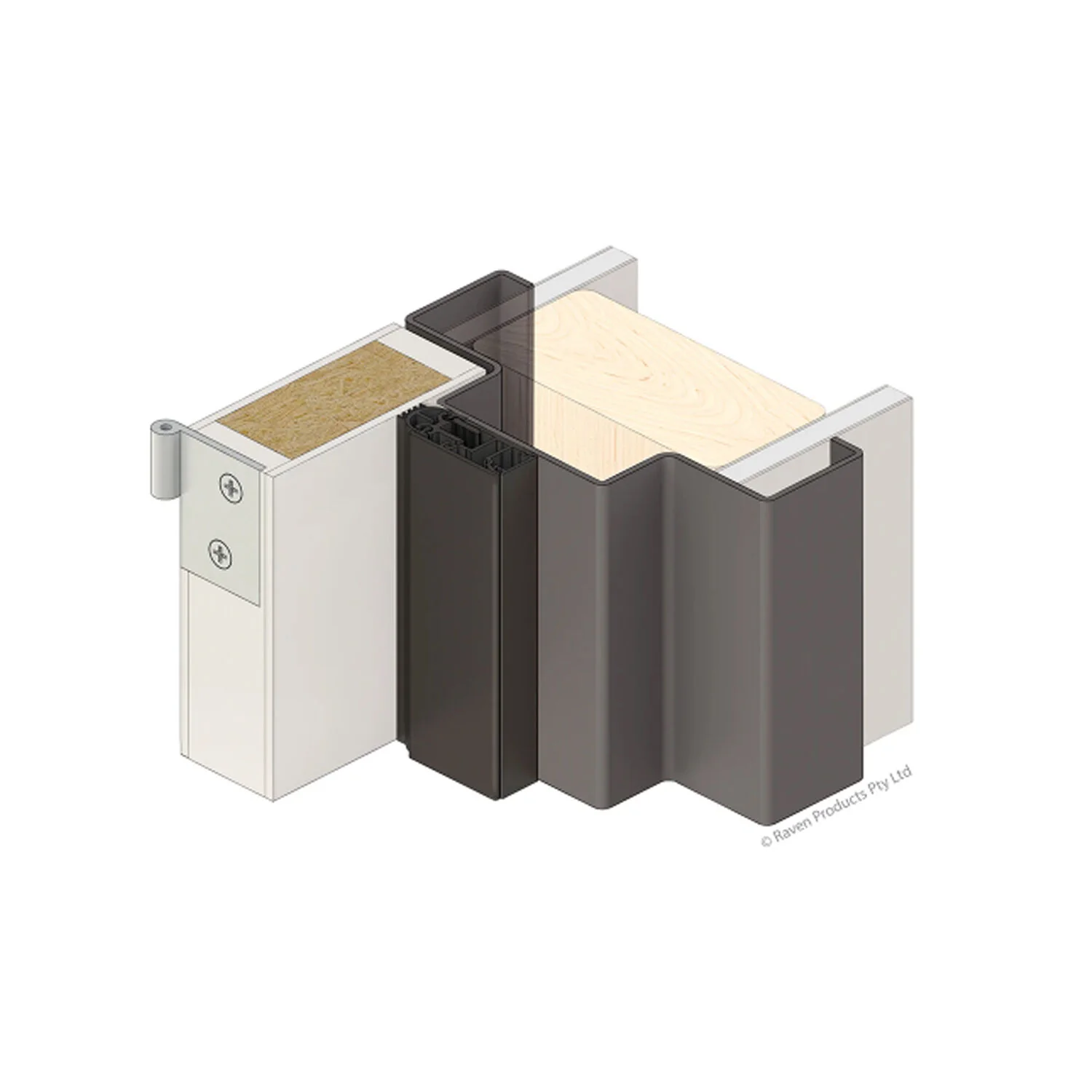 Raven RP87Si Door Frame Perimeter Seal Silicon Gasket Silver Anodised - Available in Various Sizes - Image 6