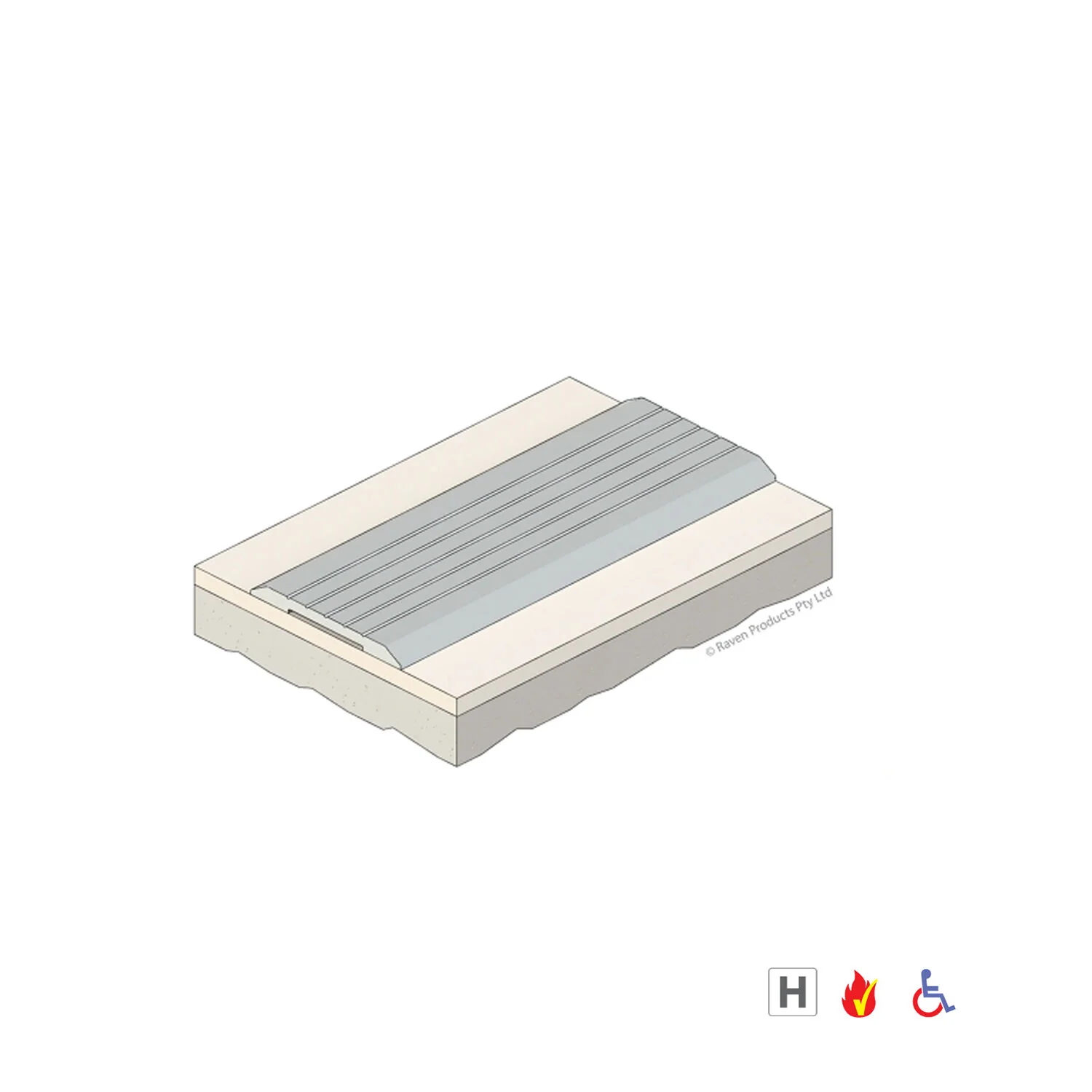 Raven RP95 Threshold Plate - Available in Various sizes & Finishes - Image 2