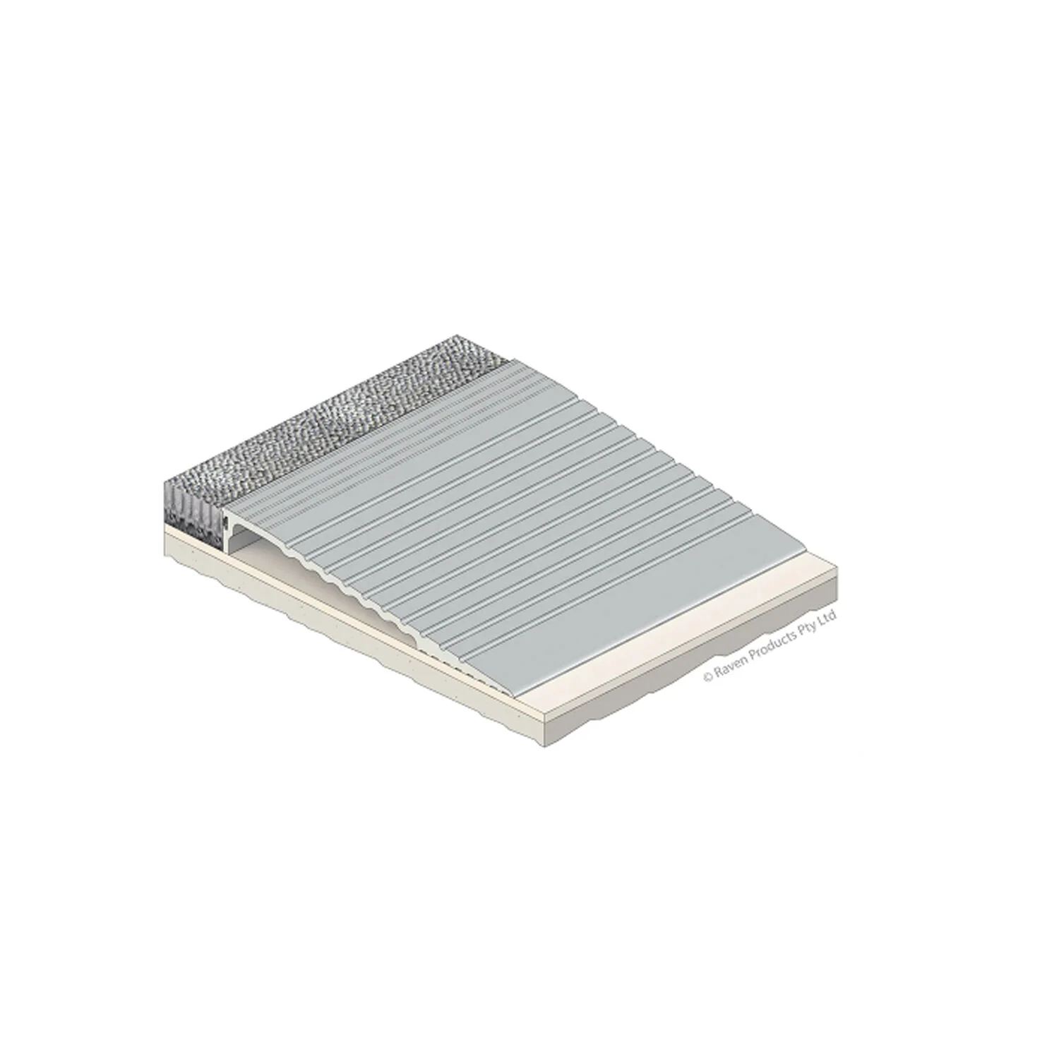 Raven RP98 Threshold Ramp Silver Anodised - Available in Various sizes - Image 6