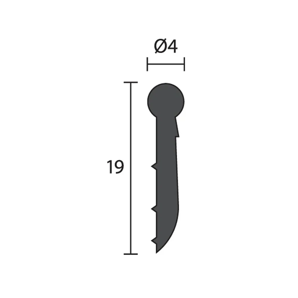 Raven Solid EPDM Replacement Seal Gasket for RP3 and RP5 915mm Black R303