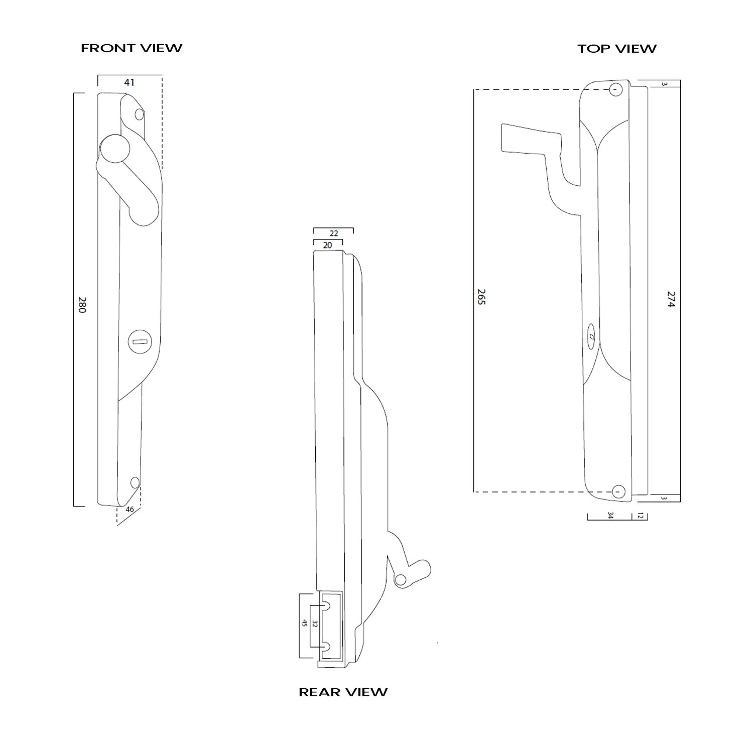Remsafe Chain Winder Restrictable to 125mm in Stainless Steel Chain - Available in Black and White - Image 3