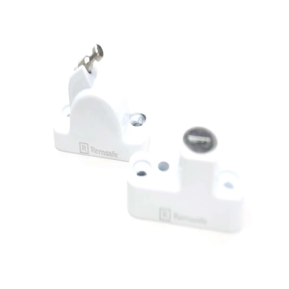 Remsafe Window Metrolite Retractable Cable Lock - Available in Black and White - Image 3