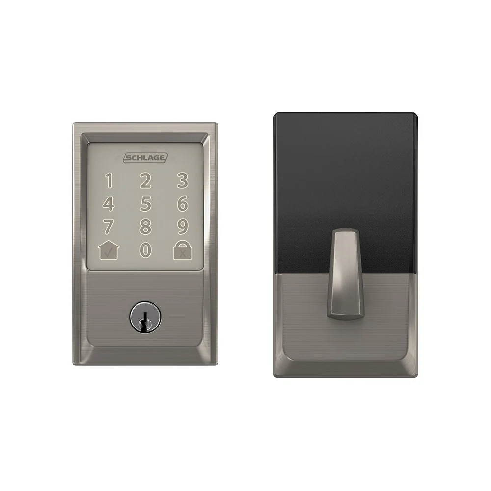 Schlage SRE60121 Smart Lock Deadbolt and SRE60085 Century Escutcheon Handleset - Image 3