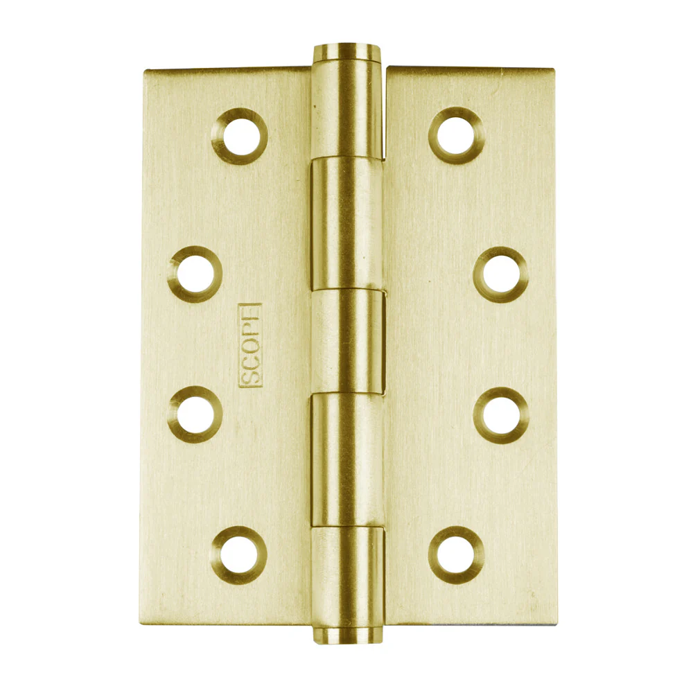 Scope Butt Hinge Fixed Pin 100x76x3mm - Available in Various Finishes - Image 3