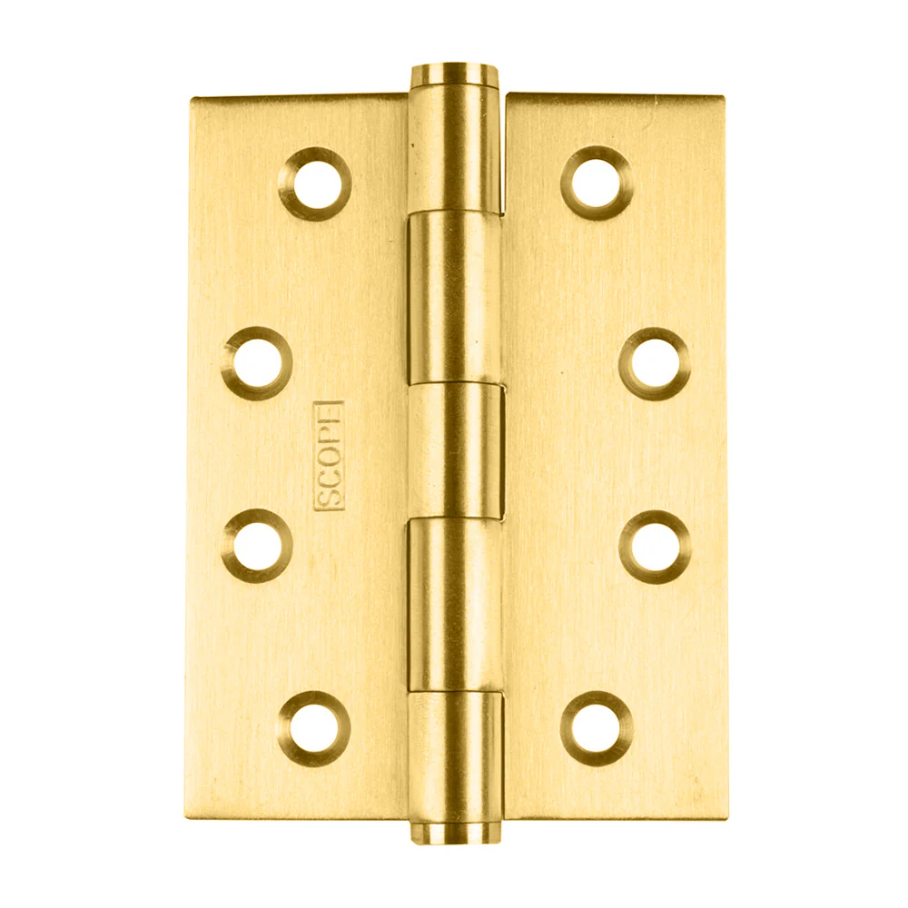 Scope Butt Hinge Fixed Pin 100x102x3mm - Available in Various Finishes - Image 2