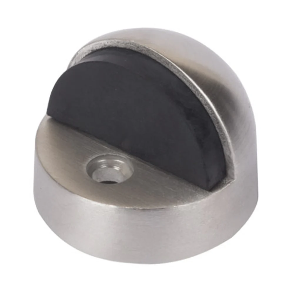 Scope Door Stop Half Dome Raised Floor Fix - Available in Matt Black and Satin Chrome Finish - Image 2