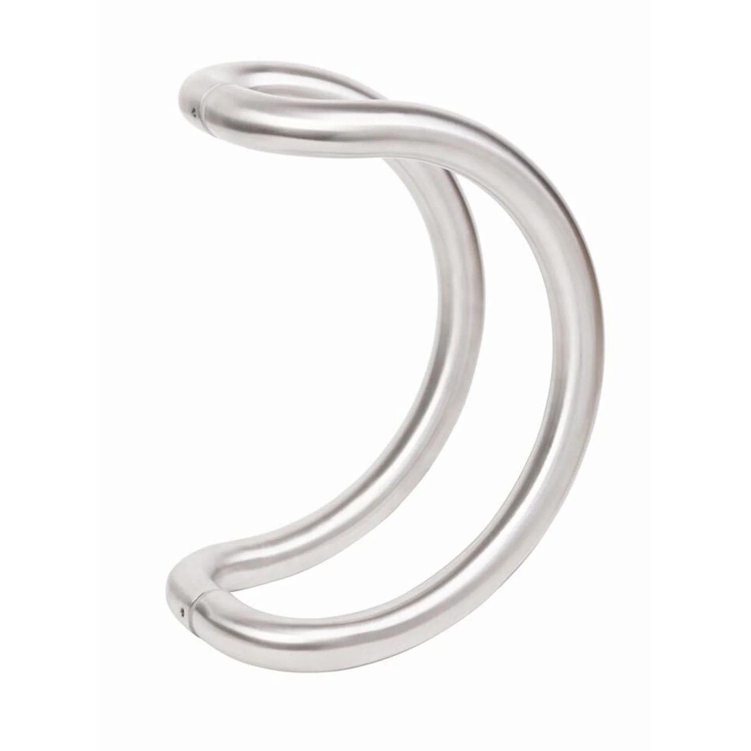 Scope Entrance Pull Handle C Offset Back to Back 300x32mm Satin Stainless Steel EH11300.32SS