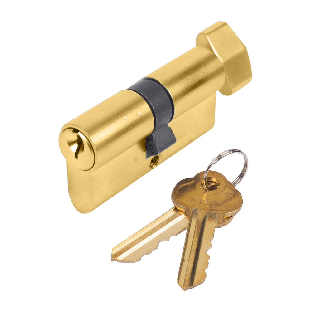 Scope Euro Cylinder with Turn - Available in Various Finishes and Keying - Image 2