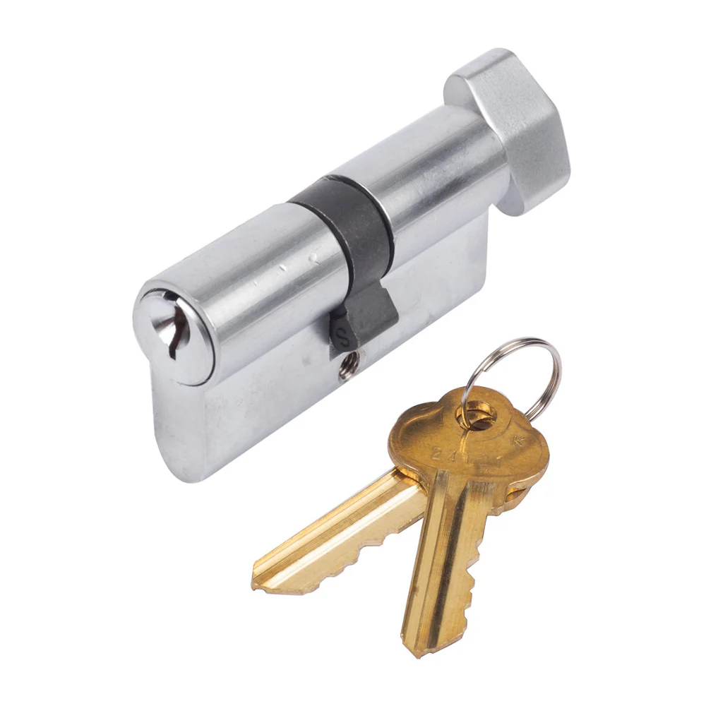 Scope Euro Cylinder with Turn - Available in Various Finishes and Keying - Image 4