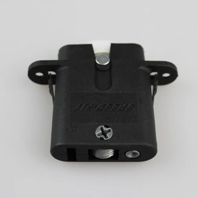 Speed-Fit Sliding Security Screen Door Roller 3305206 SS Spring Loaded Black - Image 2
