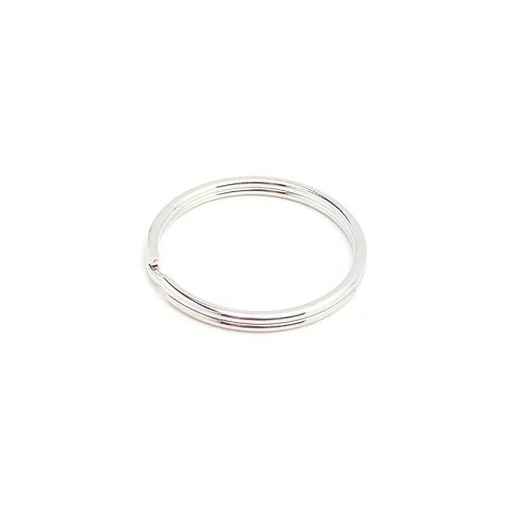 Split Key Rings Steel 12mm Chrome Plate 12MMKR *100 Pack*