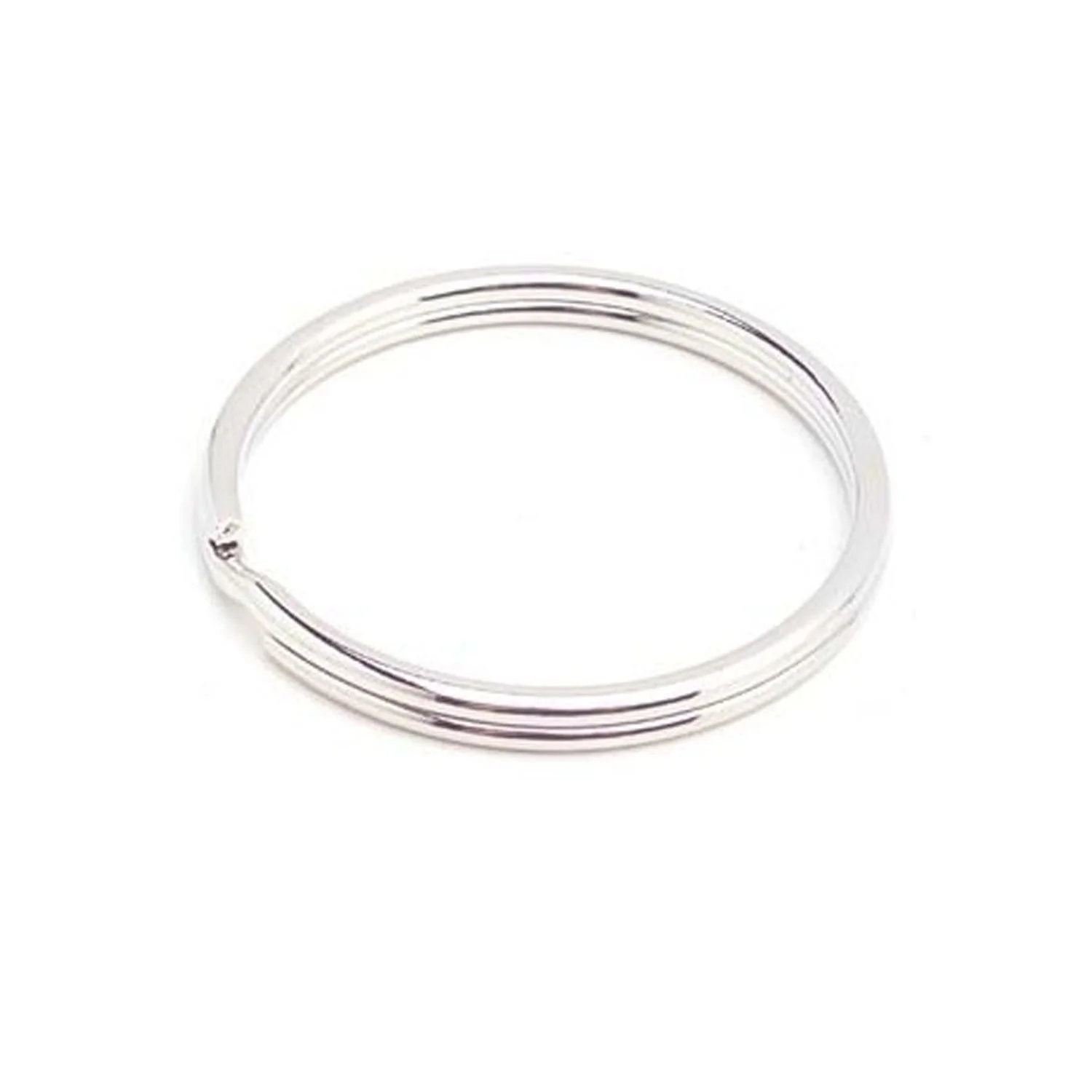 Steel Split Key Rings *50 Pack* 51mm Polished Chrome KR51MM