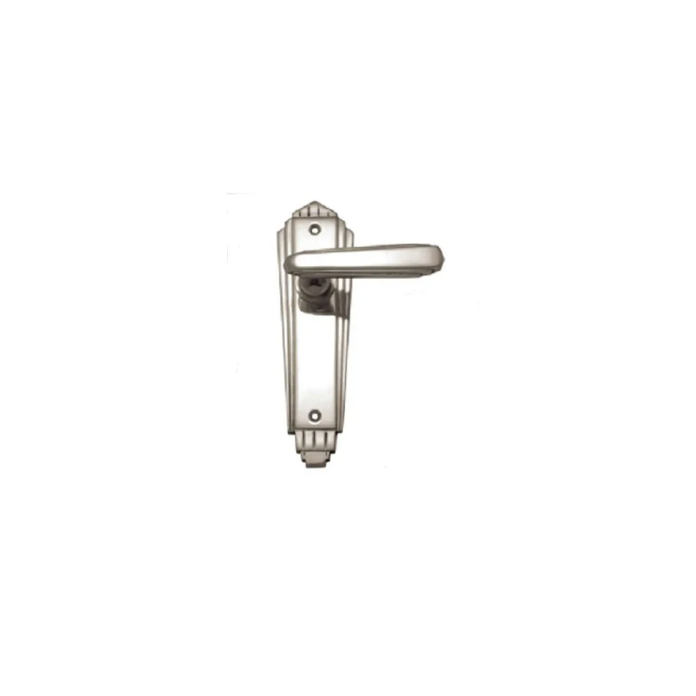 Superior Brass Art Deco Lever on Plate 184mm x 53mm - Image 2