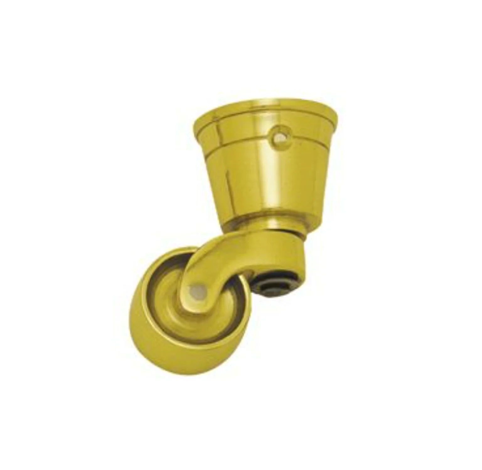 Superior Brass Castor Brass Wheel Cup Polished Brass - Available in Various Sizes - Image 2