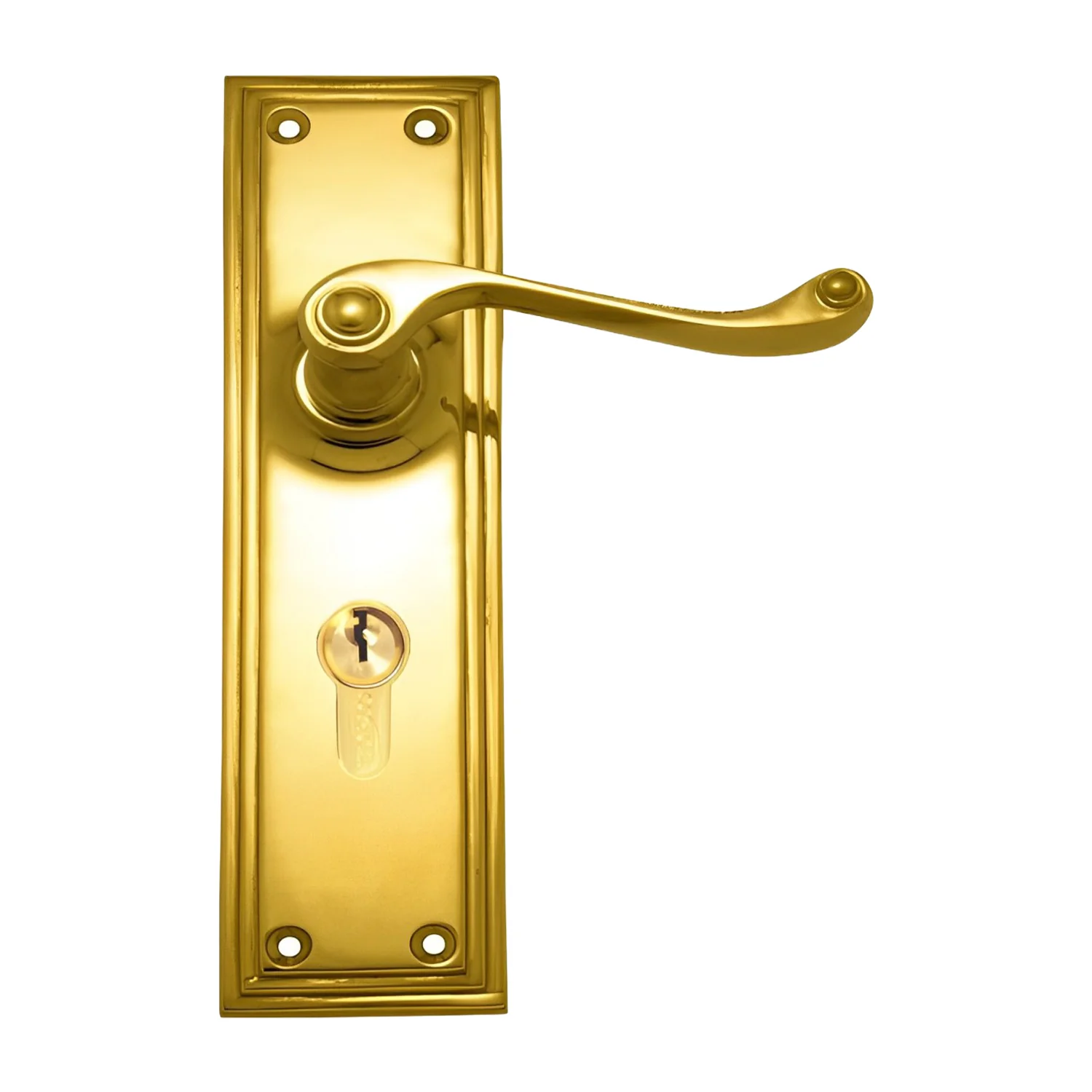 Superior Brass Classic Door Lever Double Step Entrance Set - Available in Various Finishes - Image 3