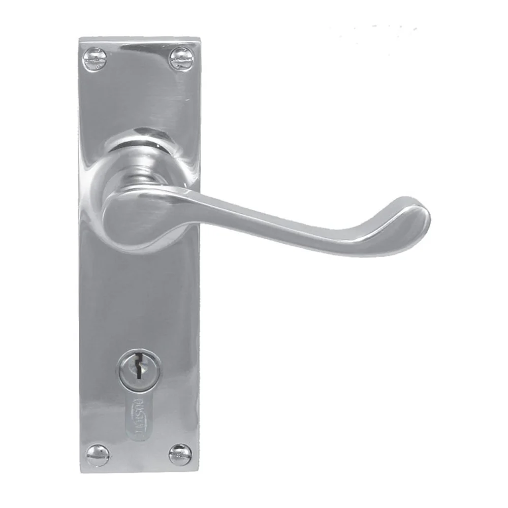 Superior Brass Colonial Design 1 Door Lever Entrance Set - Available in Various Finishes - Image 5