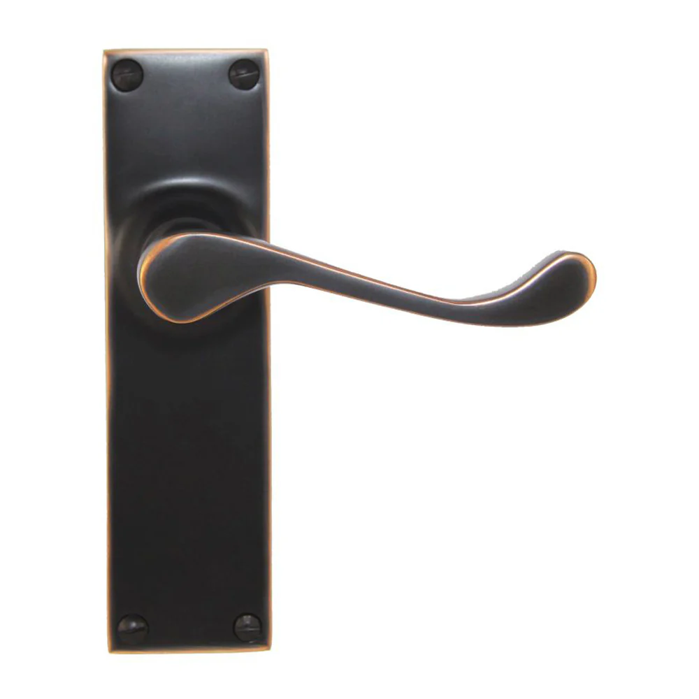 Superior Brass Colonial Design 1 Door Lever Passage Set - Available in Various Finishes - Image 3