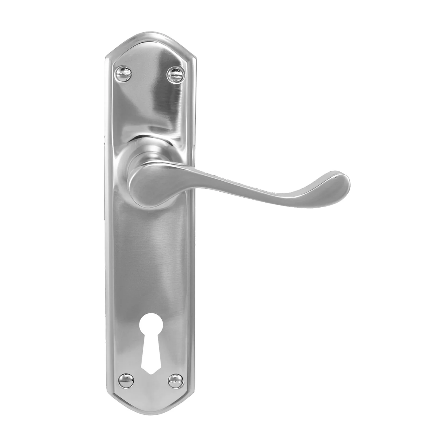 Superior Brass Colonial Design 2 Door Lever Bitkey Hole - Available in Various Finishes - Image 5