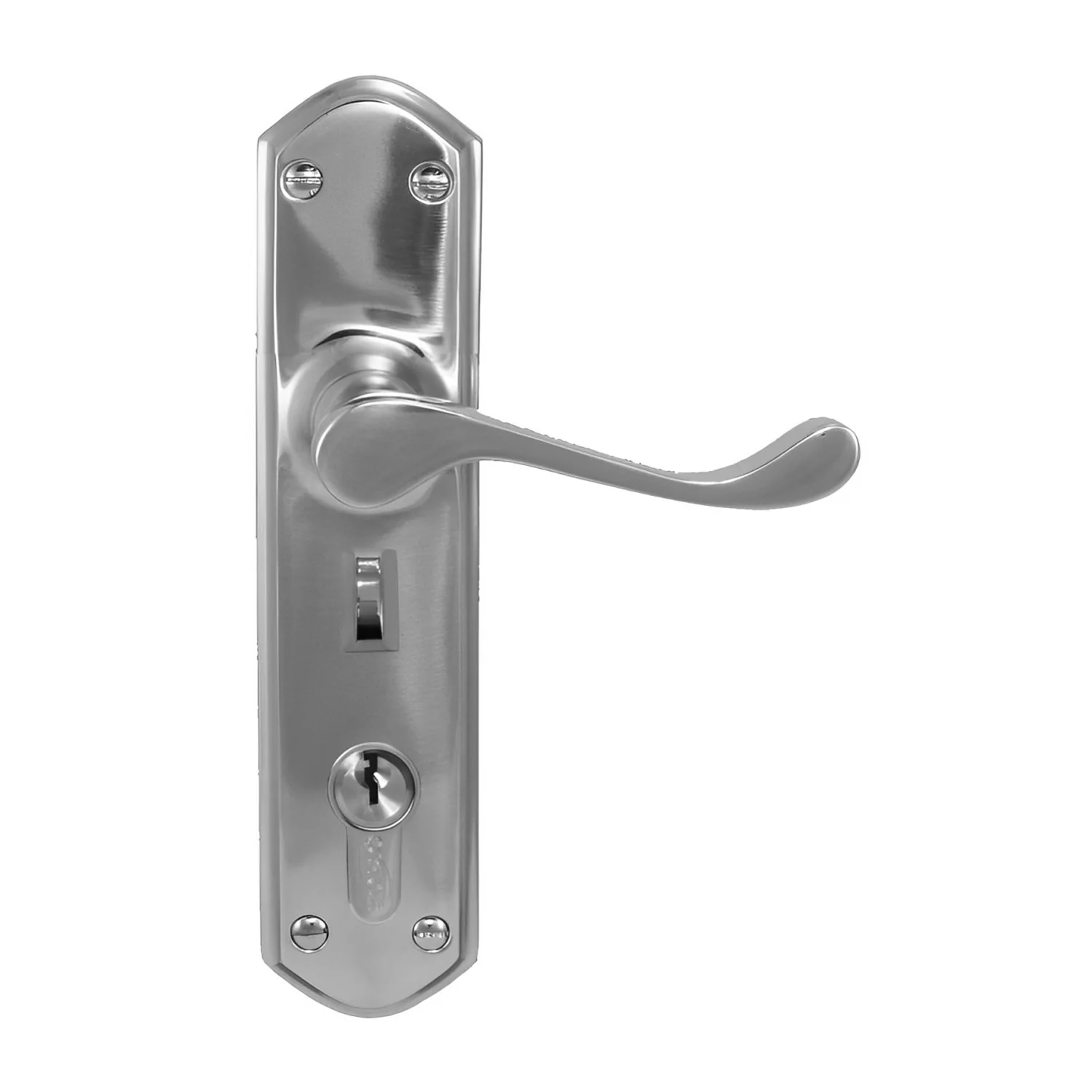Superior Brass Colonial Design 2 Door Lever Entrance with Privacy - Available in Various Finishes - Image 4