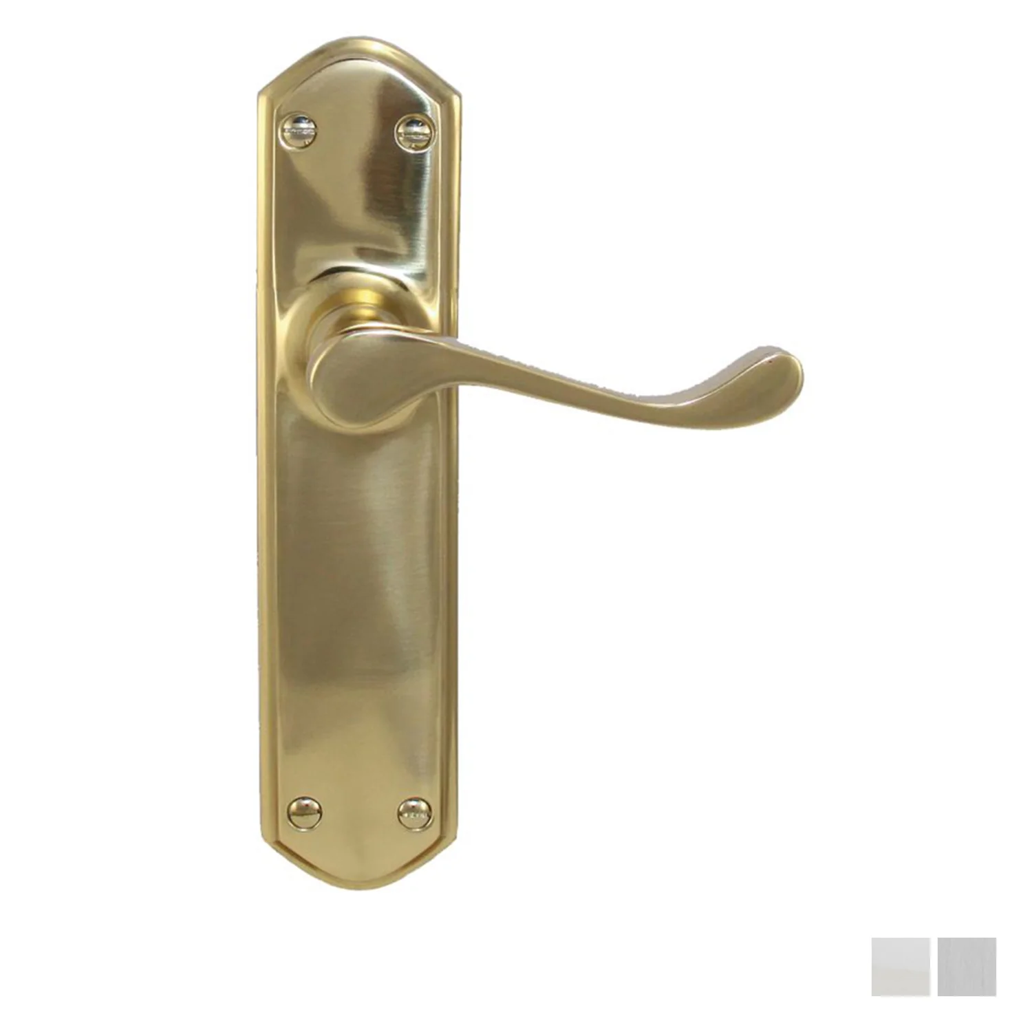 Superior Brass Colonial Design 2 Door Lever Passage Set 150mm - Available in Various Finishes