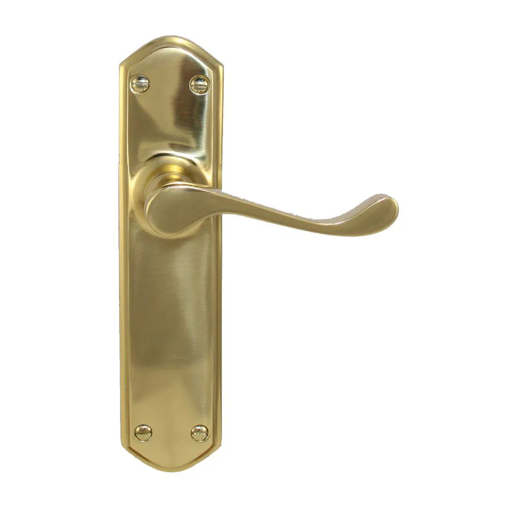 Superior Brass Colonial Design 2 Door Lever Passage - Available in Various Finishes - Image 2
