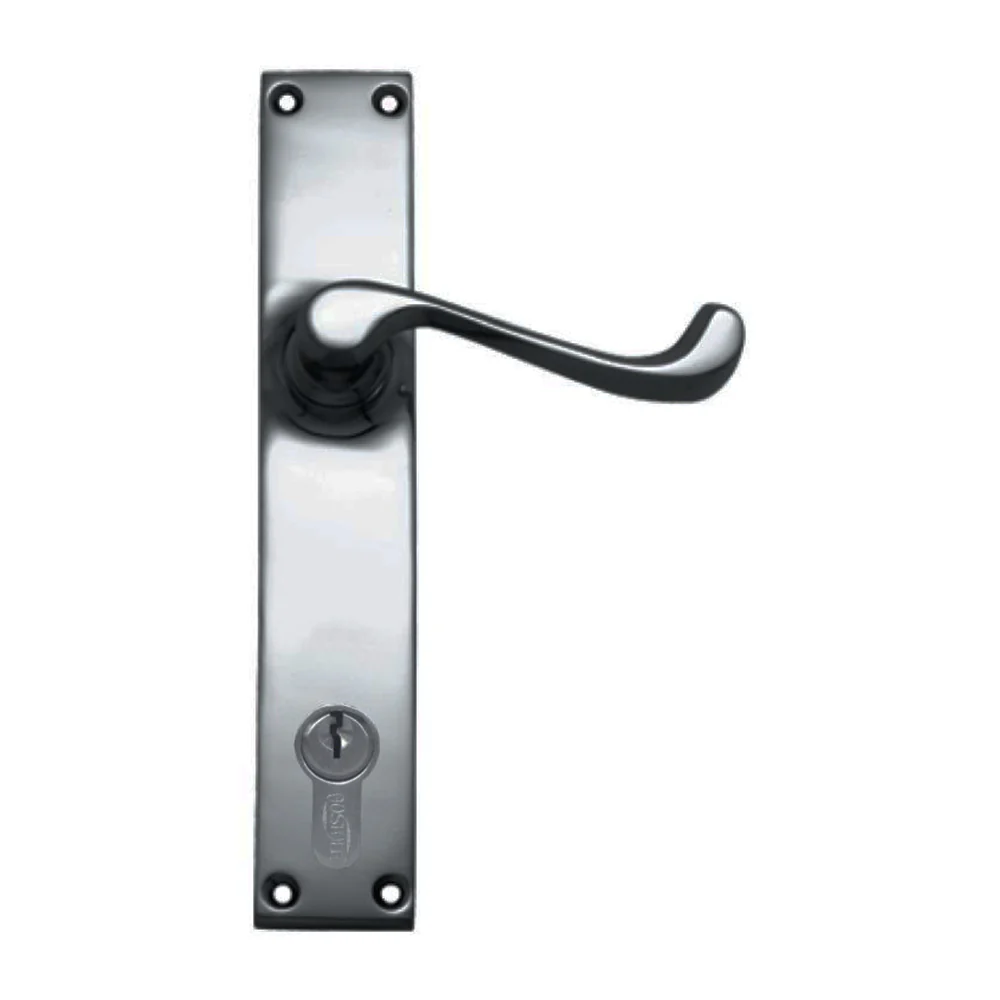 Superior Brass Contemporary Door Lever Entrance Set - Available in Various Finish and Sizes - Image 7