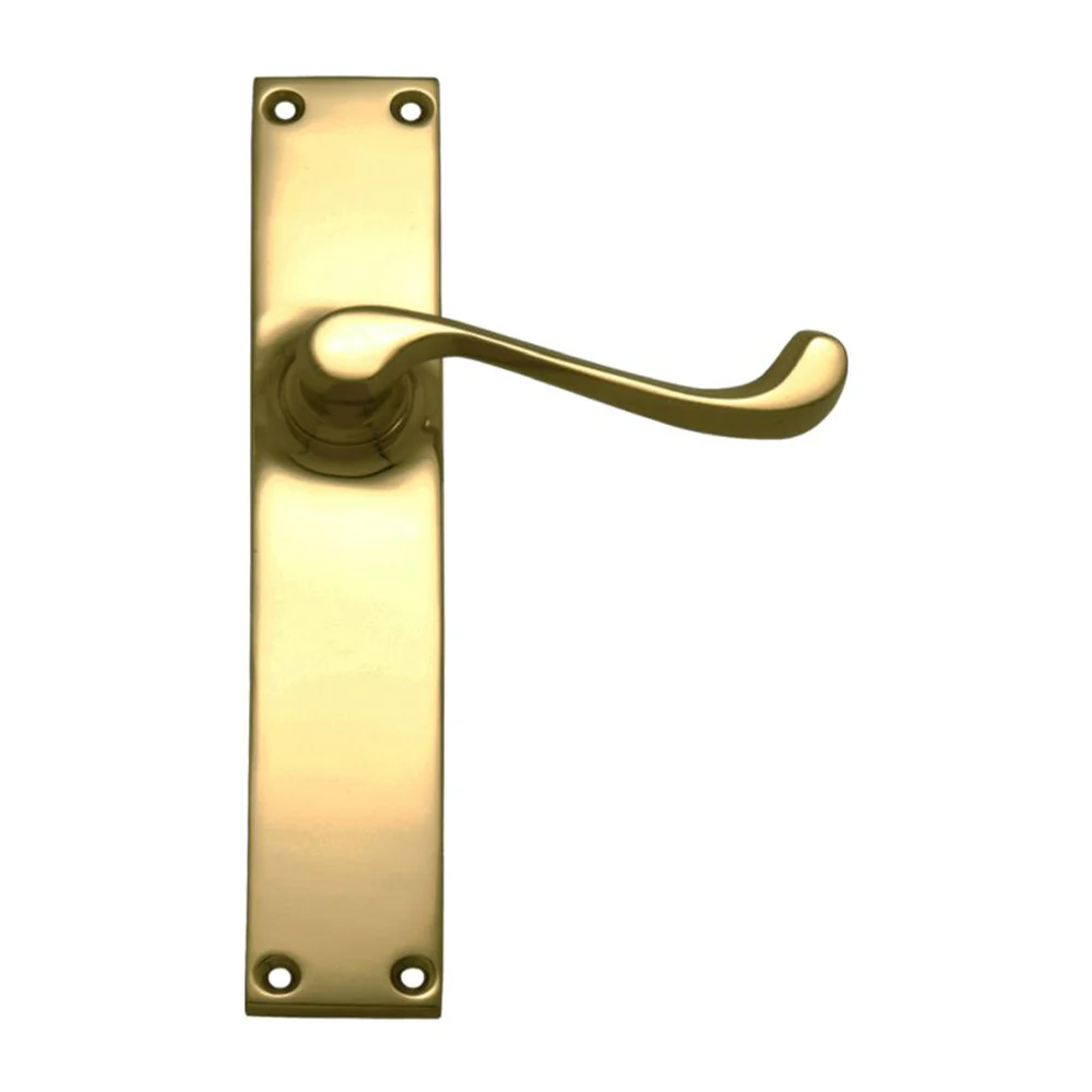 Superior Brass Contemporary Door Lever Passage Set - Available in Various Finish - Image 2
