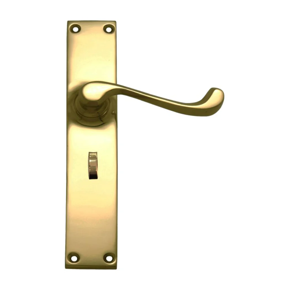 Superior Brass Contemporary Door Lever Privacy Set - Available in Various Finishes - Image 2