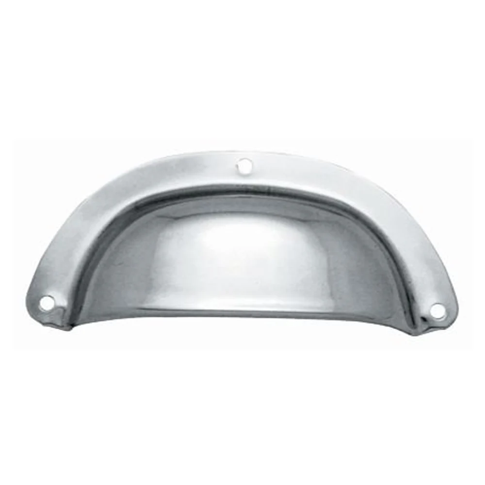 Superior Brass Drawer Pull 98mm Chrome Plate 35604