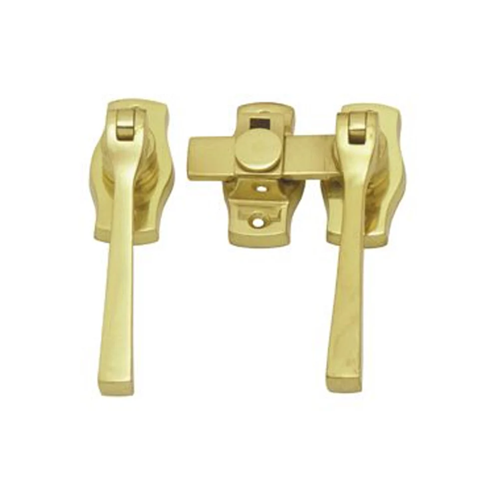Superior Brass French Door Square Fastener - Available in Black and Satin Chrome Finish - Image 4
