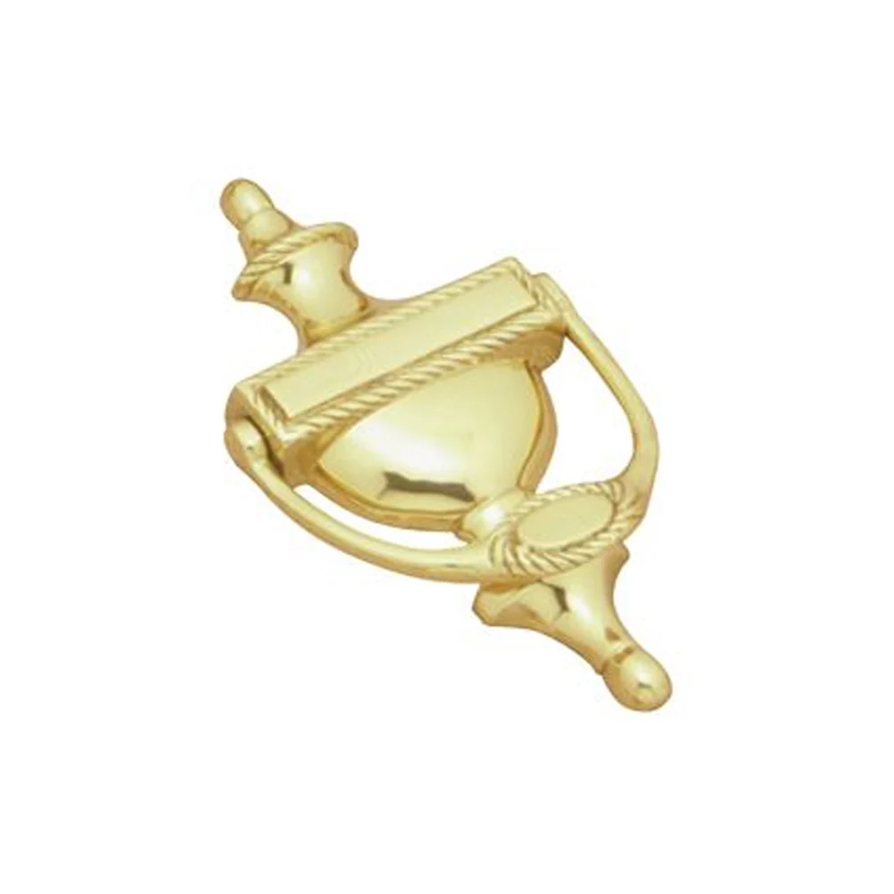 Superior Brass Georgian Door Knocker 165mm - Available in Chrome Plate and Polished Brass Finish - Image 2