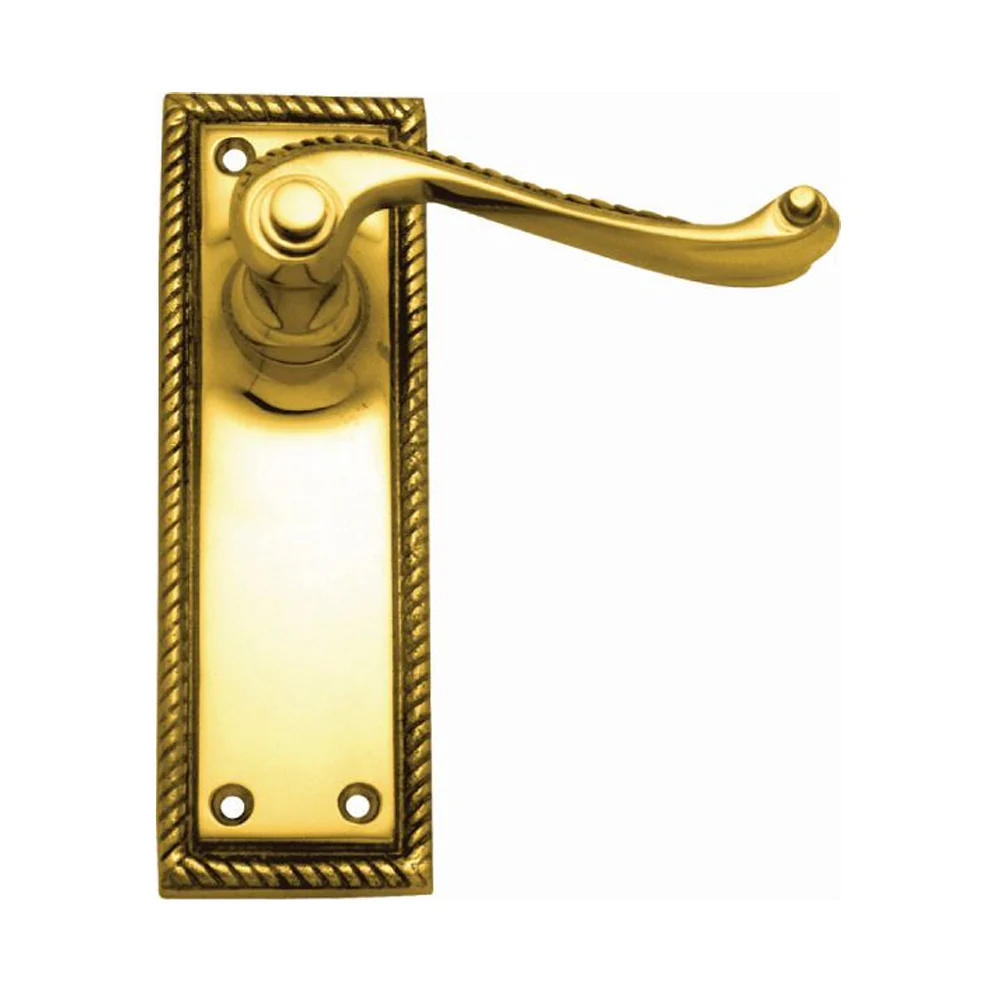 Superior Brass Georgian Door Lever - Available in Various Functions - Image 2