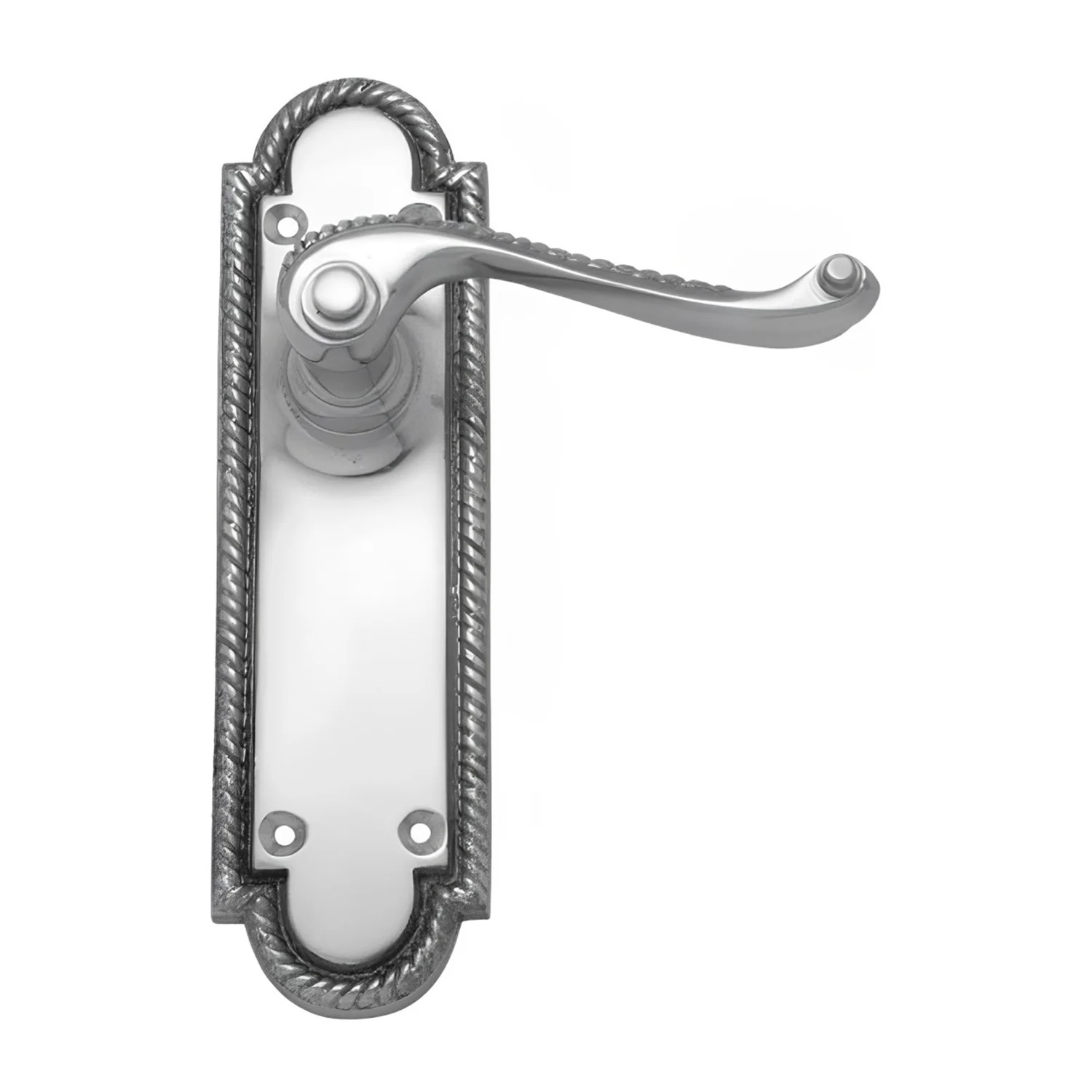 Superior Brass Georgian Door Lever Passage Set - Available in Various Finishes - Image 2