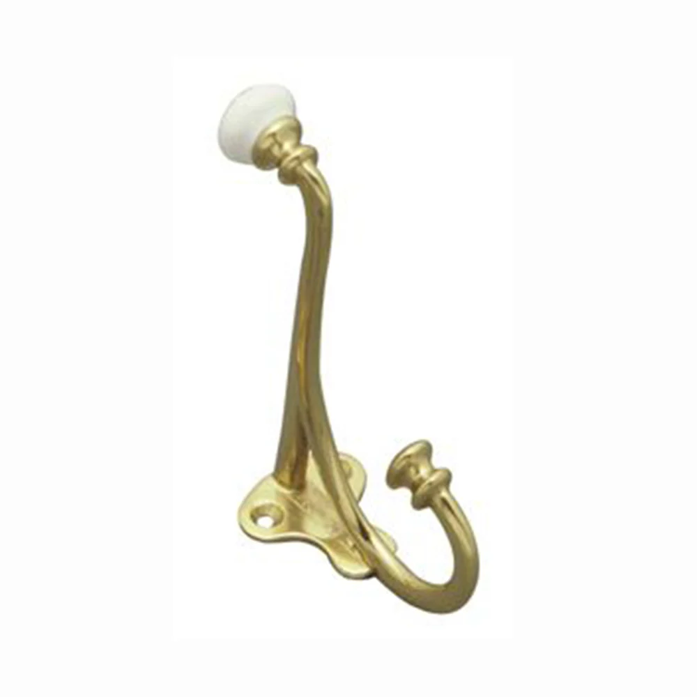 Superior Brass Hat And Coat Hook Polished Brass - Available in Various Sizes - Image 4