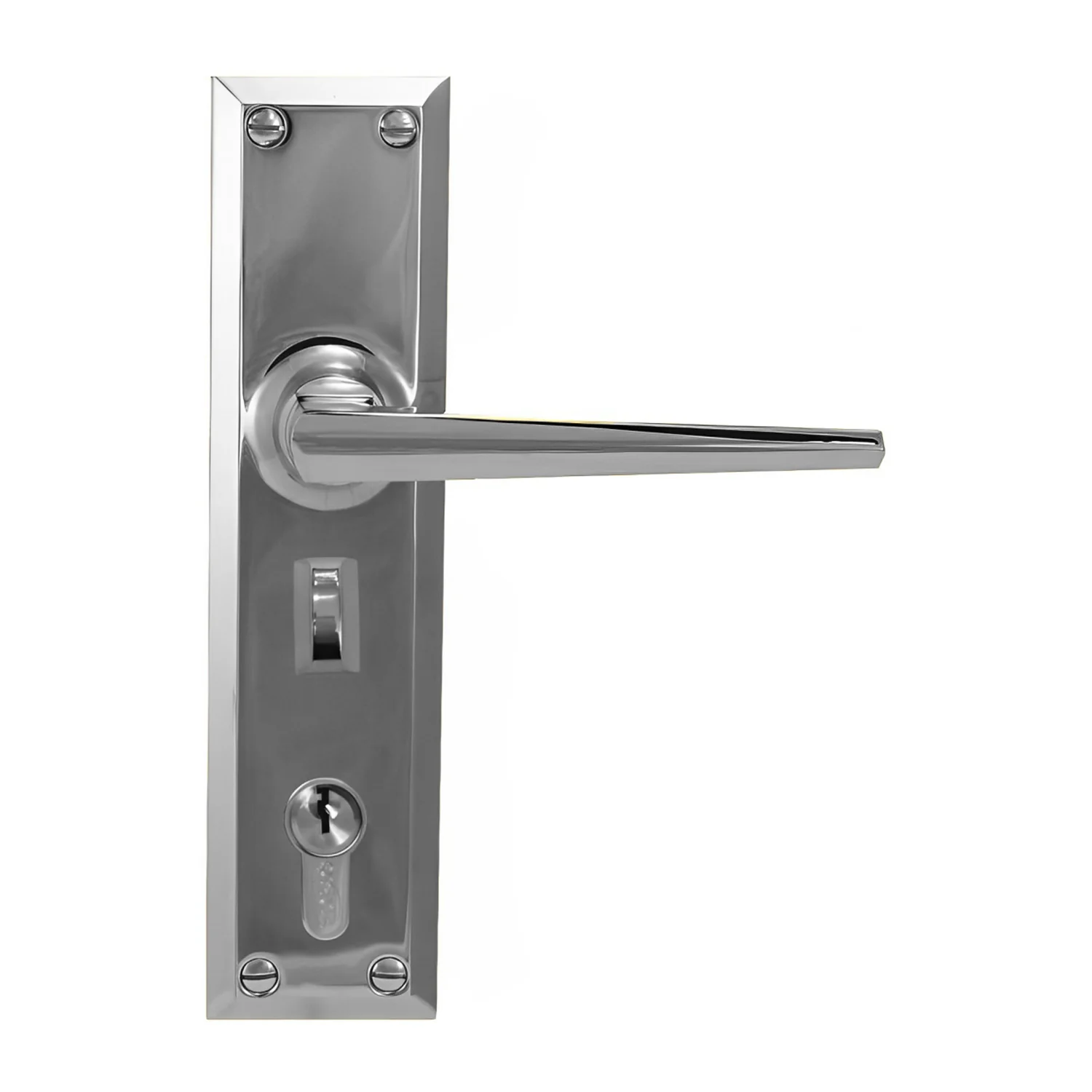 Superior Brass Heritage Door Lever Entrance Set with Privacy Lock - Available in Various Finishes - Image 4