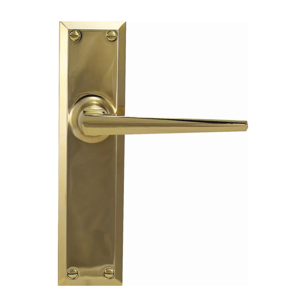 Superior Brass Heritage Door Lever Passage Set - Available in Various Finishes - Image 2