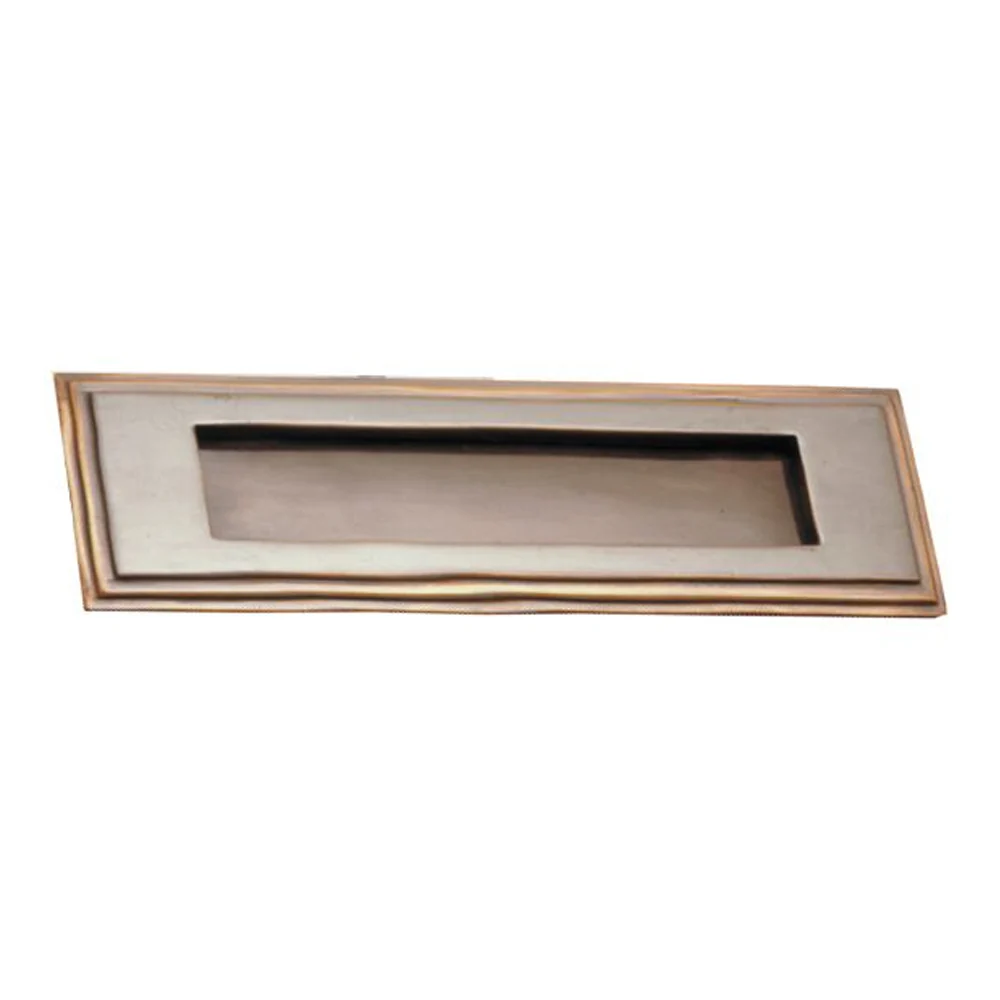 Superior Brass Letter Plate Edged 90x280mm - Available in Various Finishes - Image 2