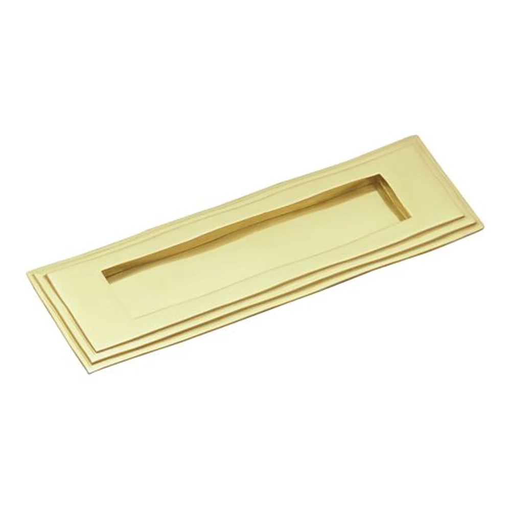 Superior Brass Letter Plate Edged 90x280mm - Available in Various Finishes - Image 3