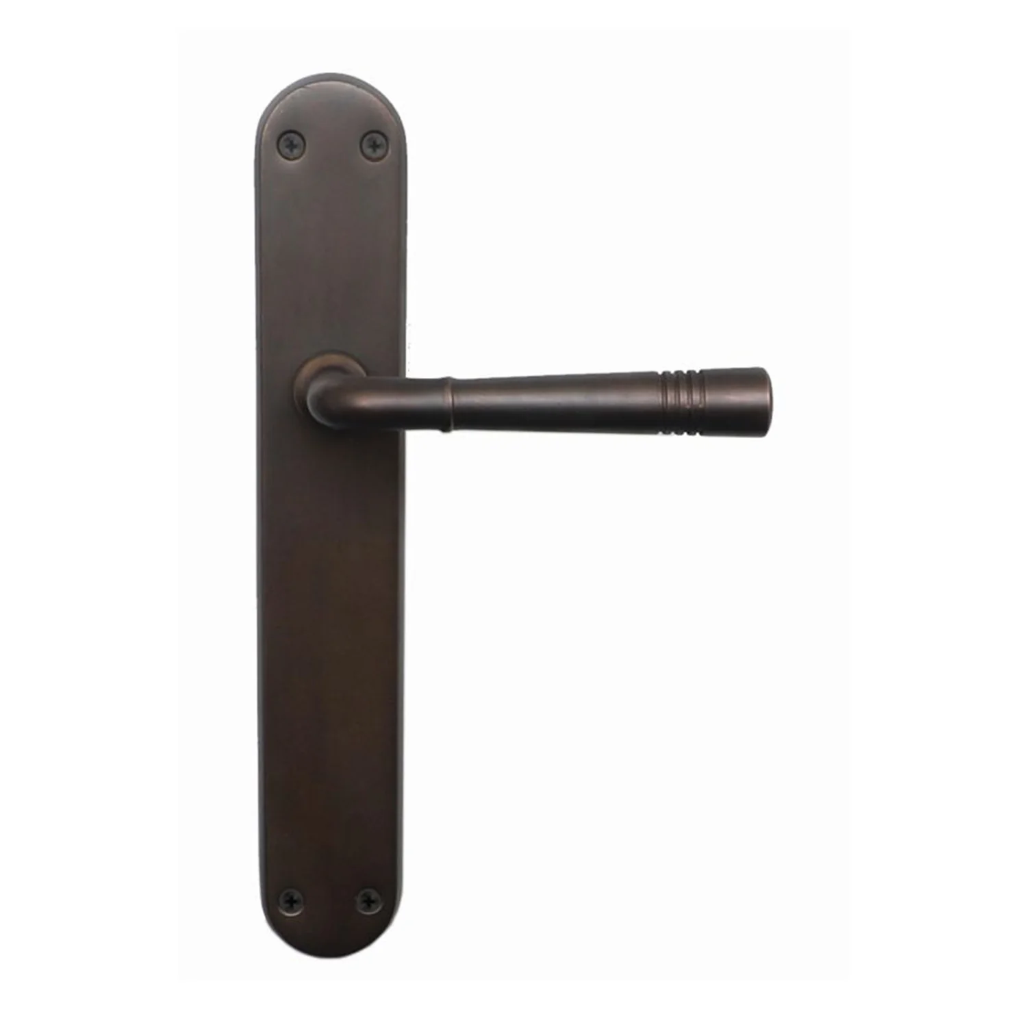 Superior Brass Rustic Door Lever Passage Set - Available in Various Finishes - Image 3