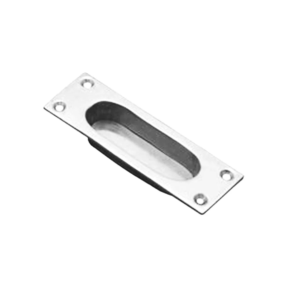 Superior Brass Sliding Door Flush Pull 100x35mm - Available in Various Finishes - Image 3