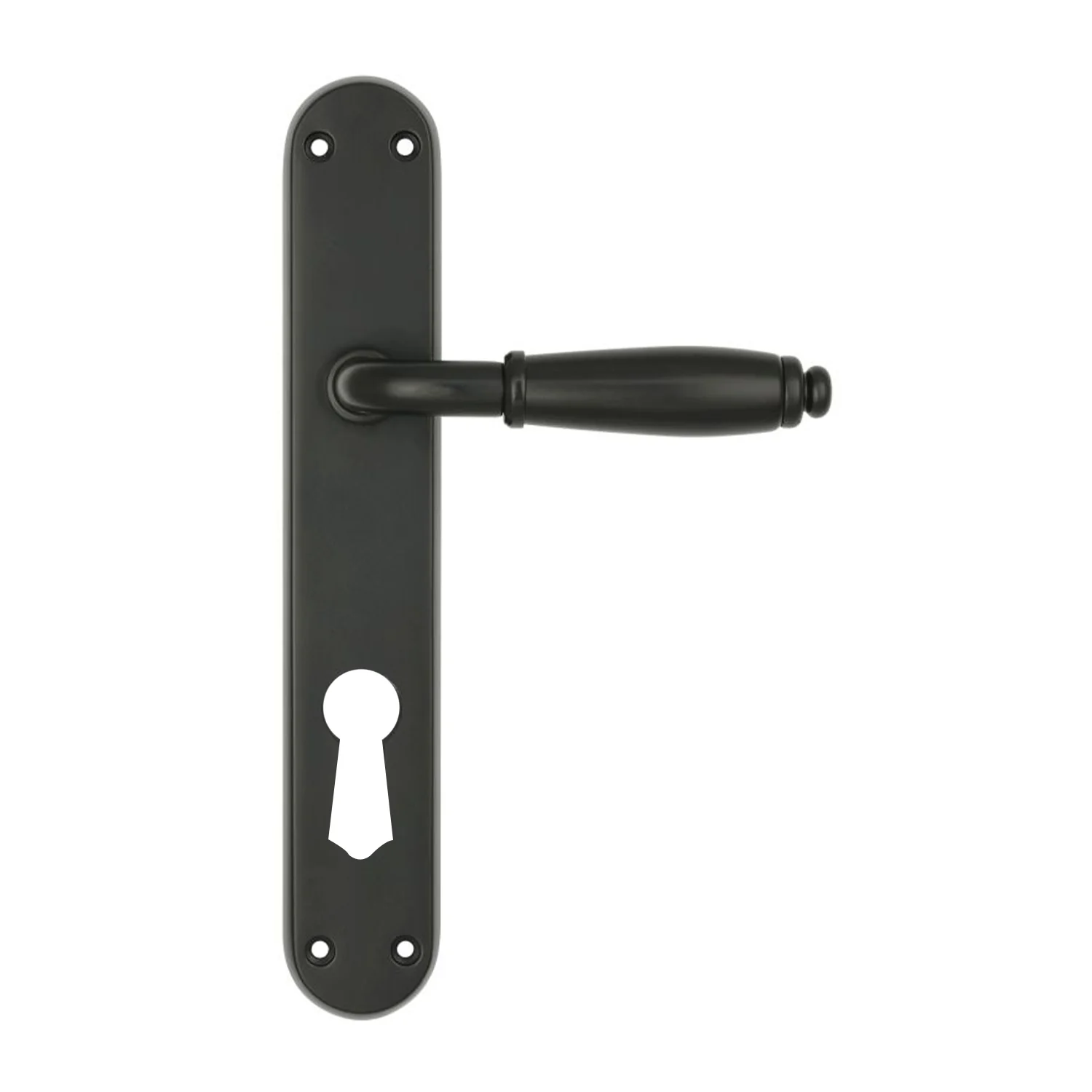 Superior Brass Urban Door Lever Bitkey Hole - Available in Various Finishes - Image 2