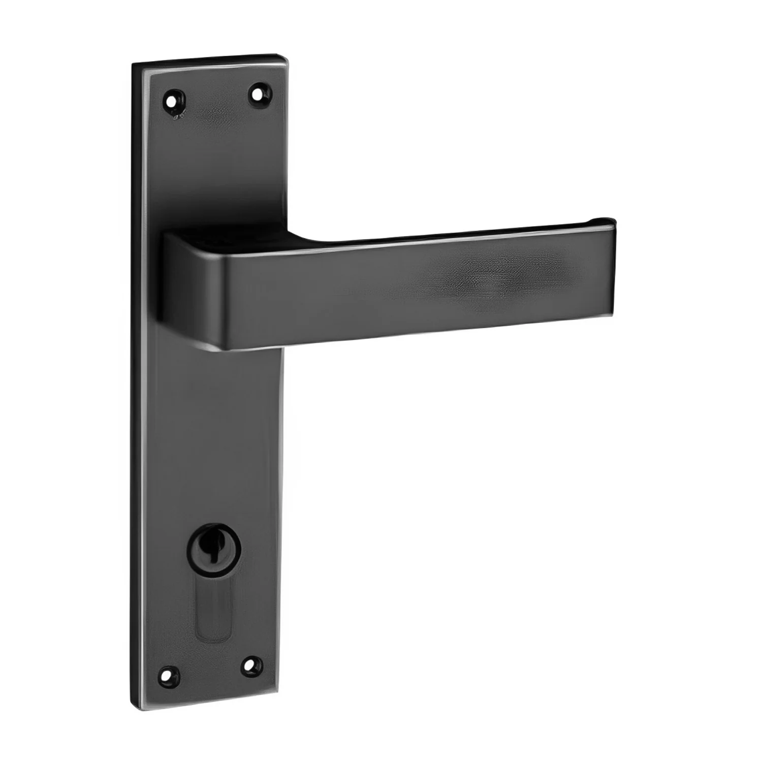 Superior Brass Urban Narrow Door Lever on Longplate Entrance Set - Available in Various Finishes - Image 4