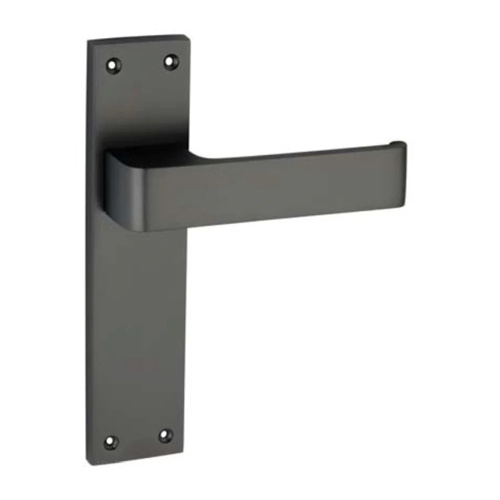 Superior Brass Urban Narrow Door Lever on Longplate Passage Set - Available in Various Finishes - Image 4