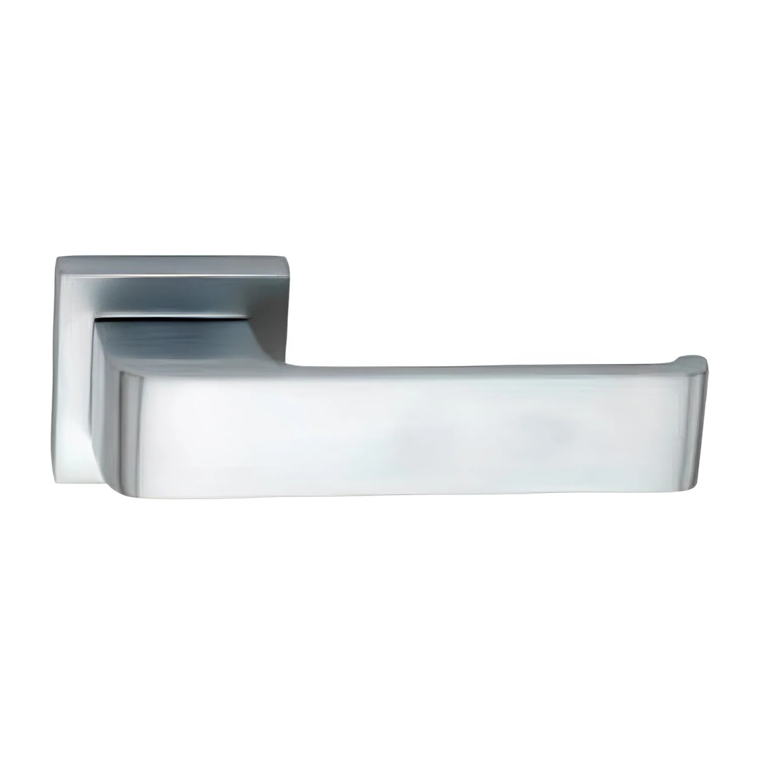 Superior Brass Urban Narrow Door Lever on Square Rose Passage Set - Available in Various Finishes - Image 3