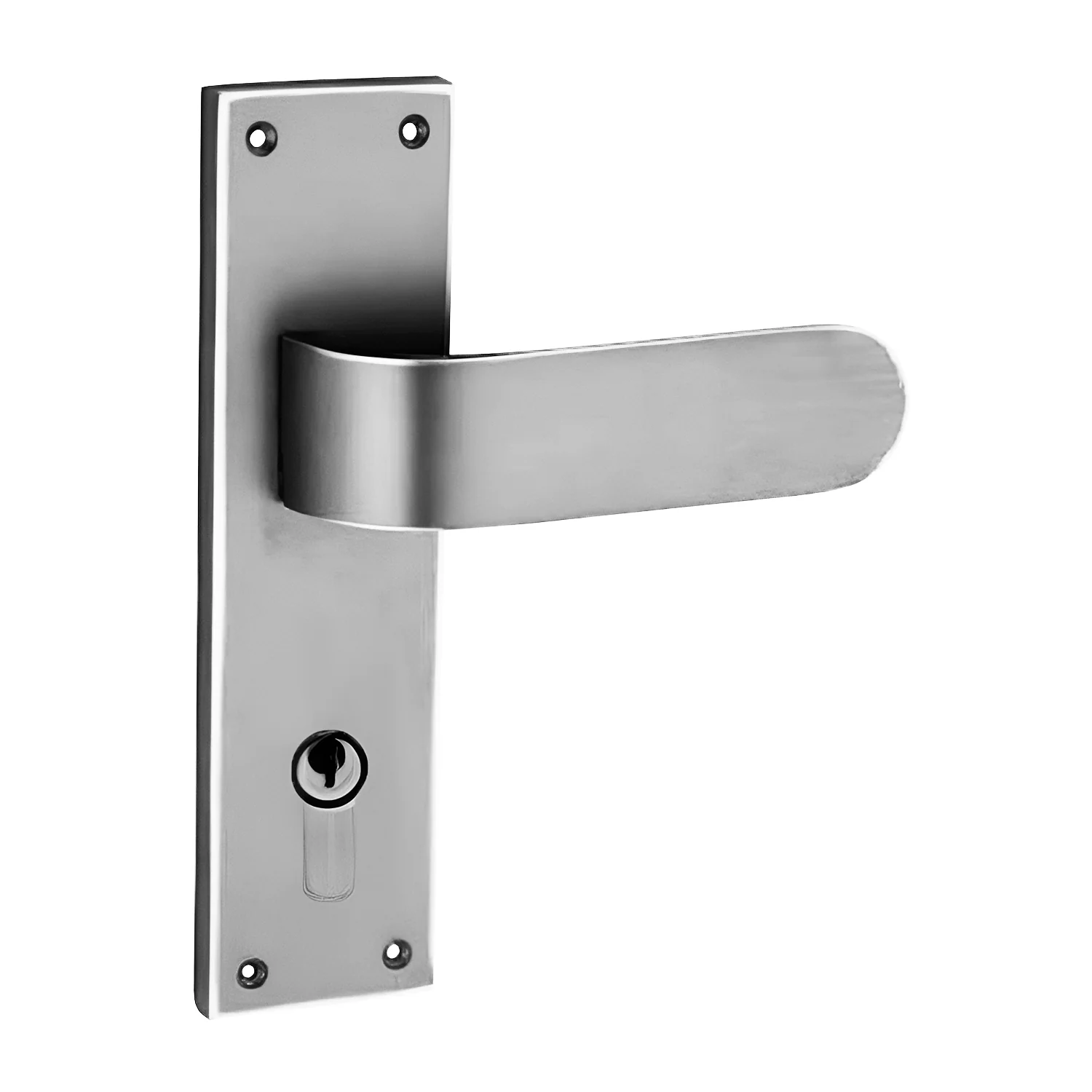 Superior Brass Urban Wide Door Lever on Longplate Entrance Set - Available in Various Finishes - Image 3