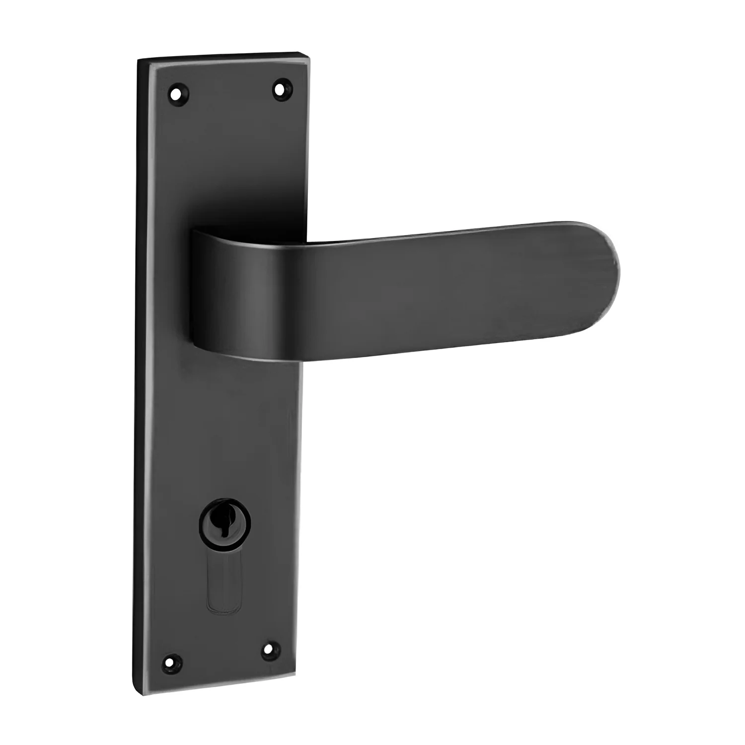 Superior Brass Urban Wide Door Lever on Longplate Entrance Set - Available in Various Finishes - Image 4